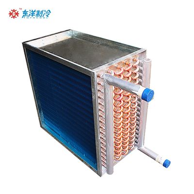 Commercial Finned Tube Heat Exchanger 220V / 380V Fin Type Heat Exchanger Single System Meter Cooler