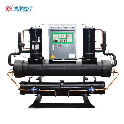 Open Type Industrial Chiller Machine 20HP Cooling Water Chillers Low Noise